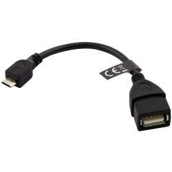 USB A Female Adapter - micro USB B Male