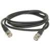 BNC Male Cable - BNC Male 2 mts 75Ω