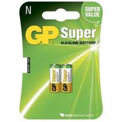 Battery alkaline N LR1 1,5V  2un.- GP