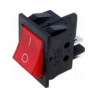 Tilting switch - ON-OFF - 15A (4 pins) - red light