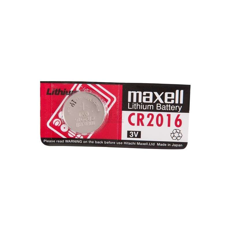 Batería de litio CR2016 3.0V - MAXELL