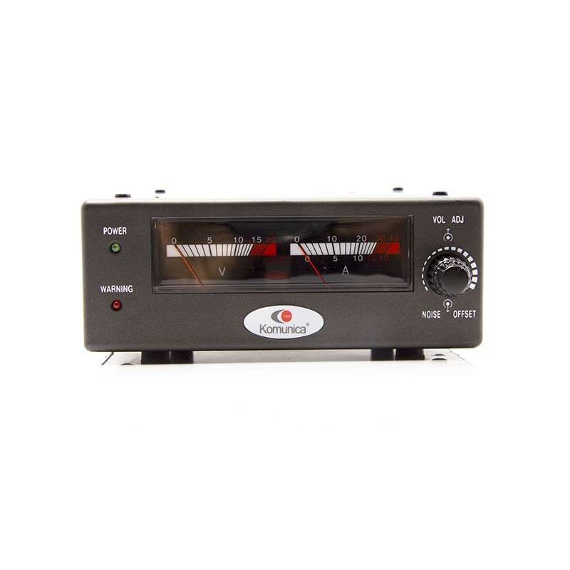 KOMUNICA AV-825-NF Switching 25A + noise filter + instruments