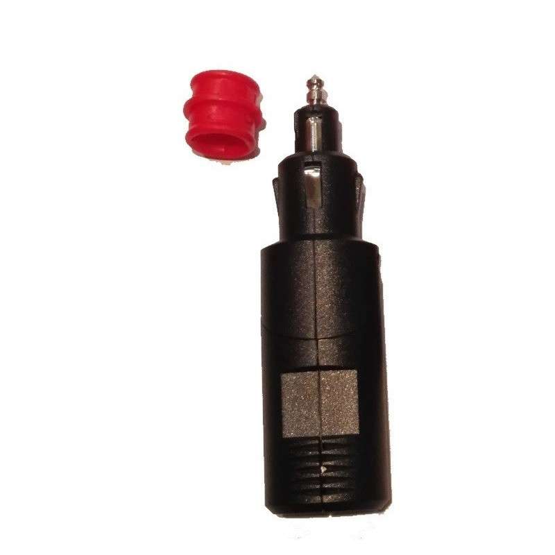 Powerlet male cigarette lighter plug with adapter - 5A