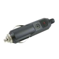 12VDC / 24VDC LED Male Car Cigarette Lighter Plug with 5A Fuse