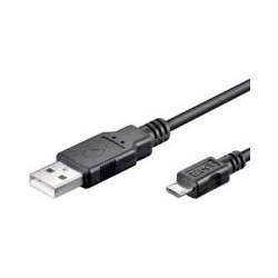 USB 2.0 A Cable - Micro-USB B Male (1 meter)