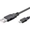 USB 2.0 A Cable - Micro-USB B Male (1 meter)