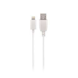 Cable USB-A - Lightning 2.0A - Blanco - 1.0m - Maxlife