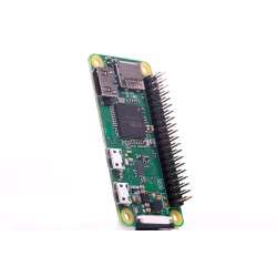 Raspberry Pi Zero 1GHz 512MB com WiFi + Bluetooth 4.1 + conector 40pin soldado - Raspberry Pi Zero WH