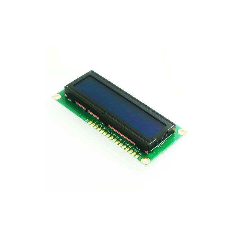 LCD Display 16x2 Blue LED Backlight - (White Character)