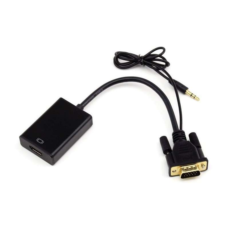Convertidor VGA + Audio a HDMI