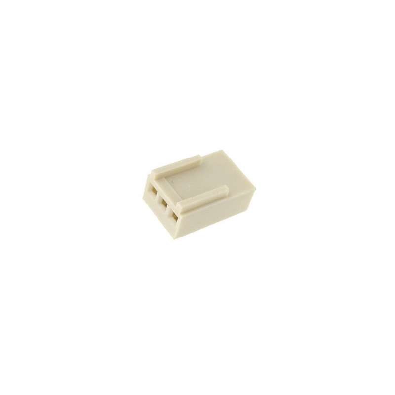 2.54mm 3-pin female Raster Signal wire connector (without terminals) - Ninigi NS25-G3
