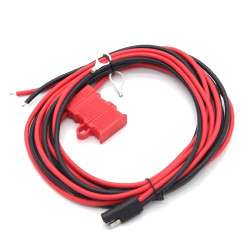 DC power cable, Motorola, 3mts, with fuses