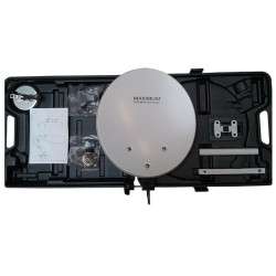 Satellite Dish (35cm) w / Suction Cup (Transport Case Included)