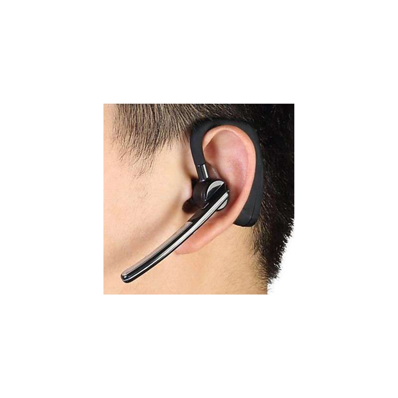 Auricular Bluetooth BTHS-1 com microfone e PTT com redução de ruído