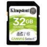 Tarjeta de Memoria SDHC UHS-I 32GB (Class 10) - Kingston Technology Canvas Select