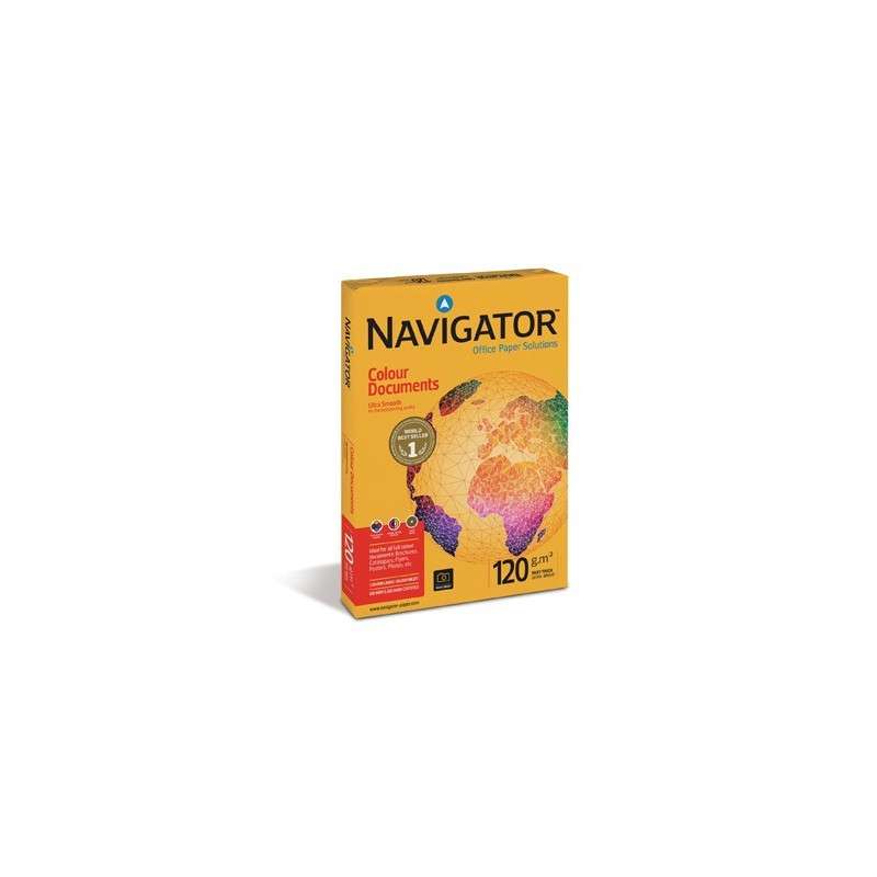 Papel 120gr A4 Navigator (Colour Document) 1x250Folhas 