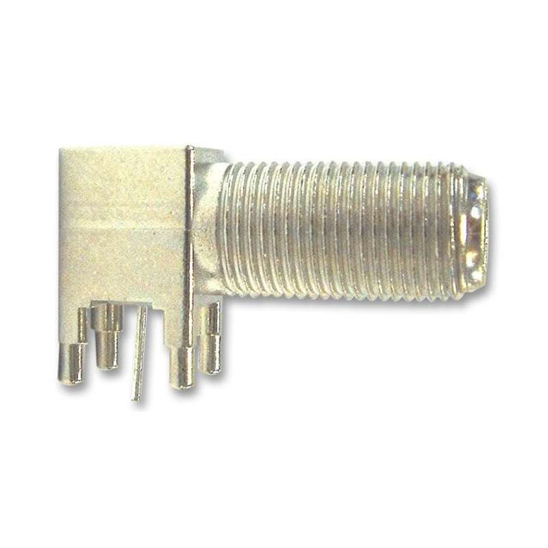 90º female F plug for welding -5-1634552-1