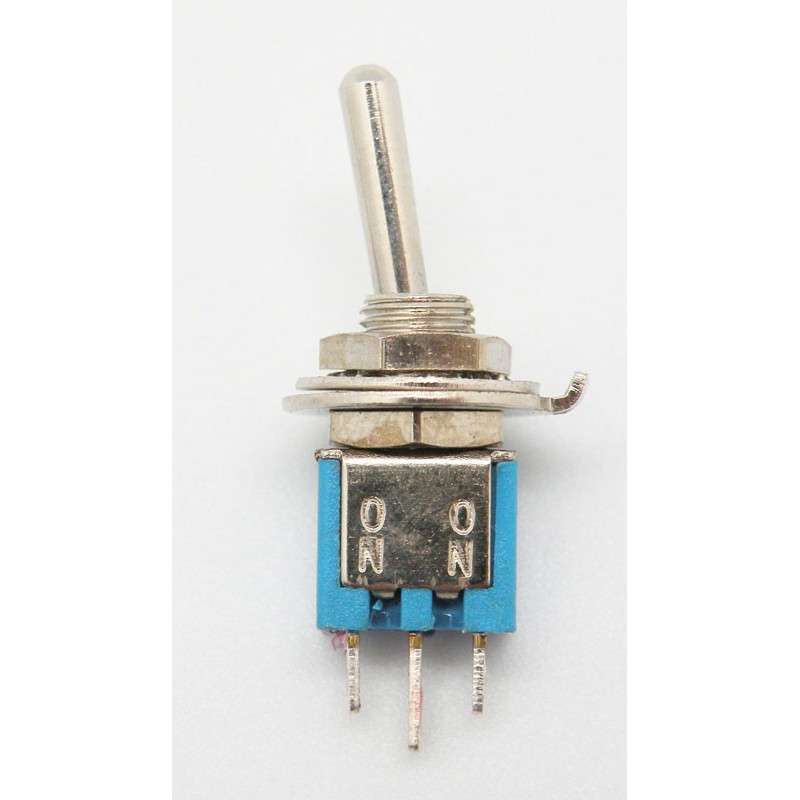 Toggle switch two positions - ON-ON - 120VAC 3A (3-pin) 