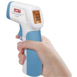 Termómetro infrarrojo para temperatura corporal 32ºC..45ºC (con alarma sonora) - UNI-T UT30R