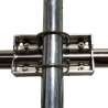 TAGRA S-3090 Double arm for turret or mast INOX