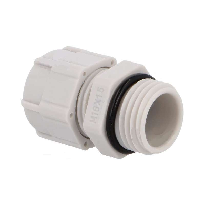 INSULATING BUSHING M16, IP68 CABLE  4 ~ 8MM GRAY COLOR
