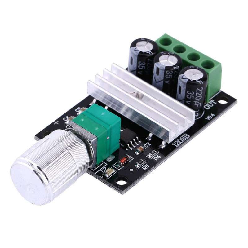 MÓDULO DE CONTROLE DE VELOCIDADE DC6V / 12V // 24V / 28V / 3AMP. 1203BK