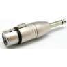 6.4mm Jack Mono a 3p XLR Hembra