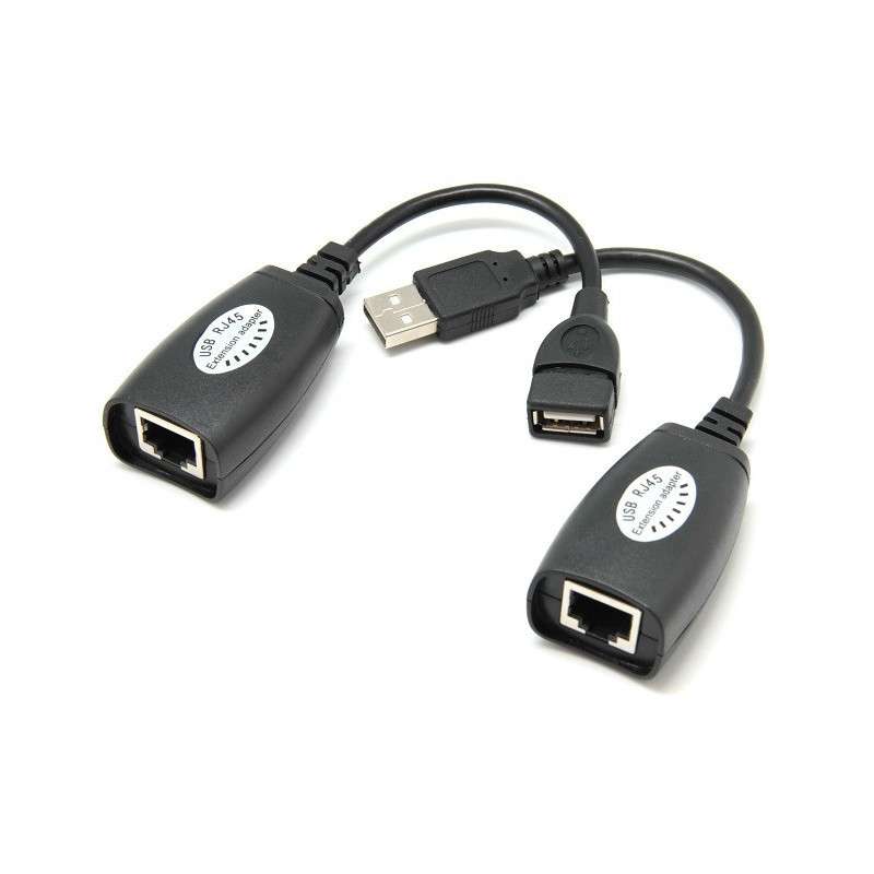 Extensor USB vía RJ45 UTP (50 mts)