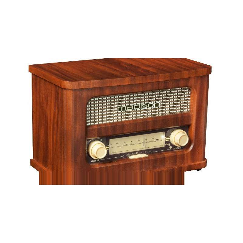 Madison BT Vintage LED FM Portable Radio