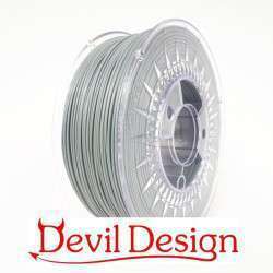 Filamento 3D - 1.75mm ABS - Gris - 1Kg - Devil Design