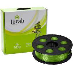 Filamento 3D - 1.75mm PETG - Verde - 1Kg - TUCAB