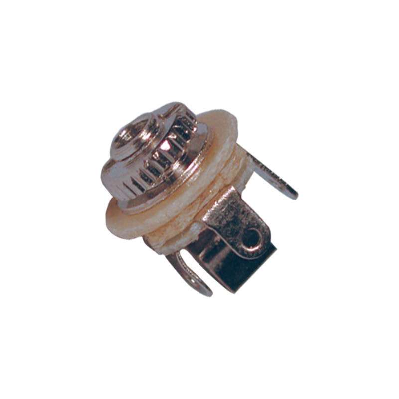 Jack 2.5 MONO female connector for panel (Closed Circuit)