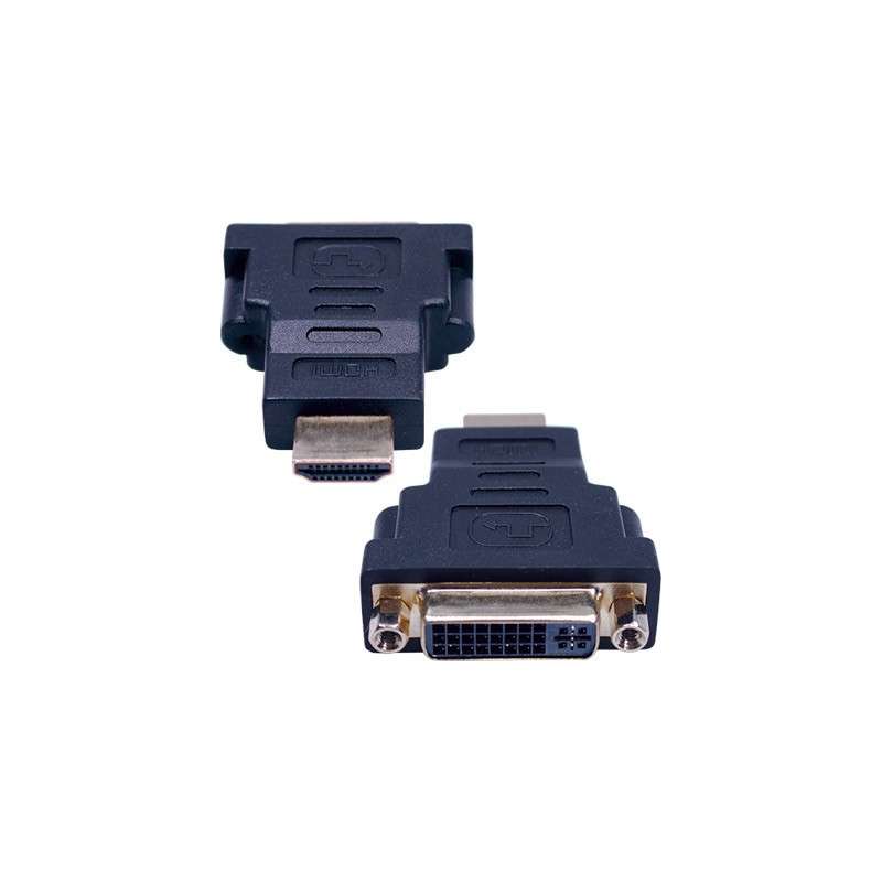 VIDEO ADAPTER PC DVI-D SINGLE-LINK FEMALE TO HDMI MALE