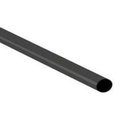 Tubo termoretractil 1m 2 : 1 Ø 2.4  - 1.2mm negro