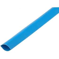Manga termoretractil  1m 2 : 1 Ø 9.5  - 4.75mm azul