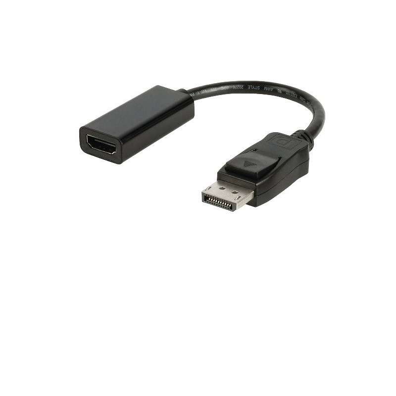 Adaptador DisplayPort 1.1 macho - HDMI fêmea