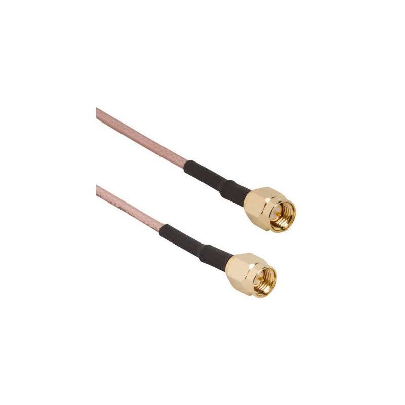 Cable SMA male / male RG316, 50 ohm, 12 ", 304.8 mm - AMPHENOL