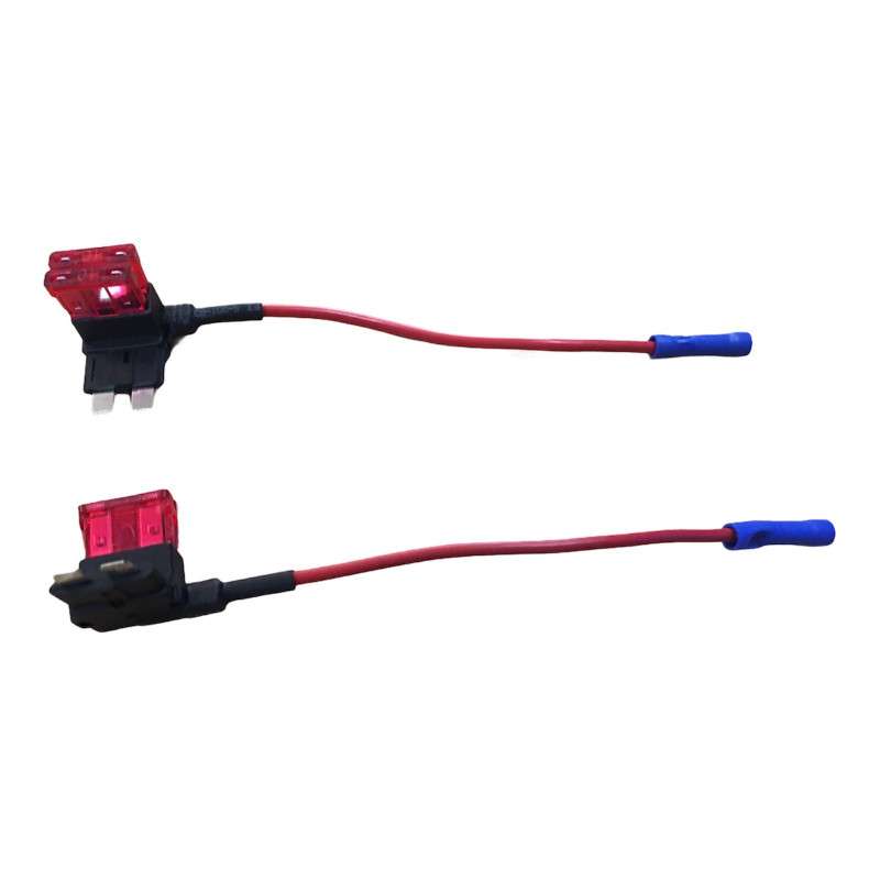 Fuse holder with distribution cable - 2x 10A