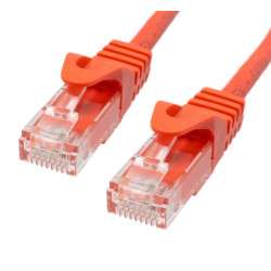 Cable Cat.6A UTP LSZH 100% CU, 26AWG, 1m rojo