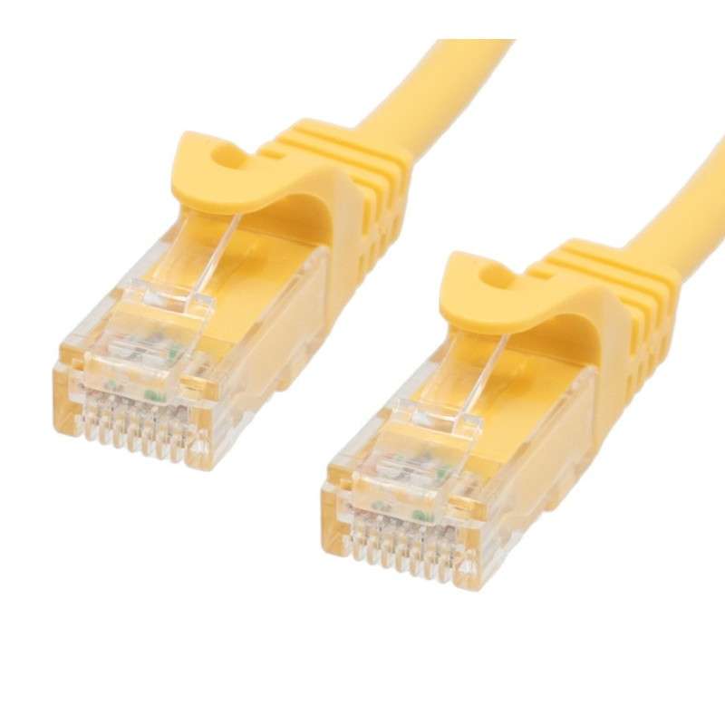 Cable Cat.6A UTP LSZH 100% CU, 26AWG, 3m amarillo