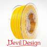 Filamento 3D - PETG de 1.75mm - Amarelo - 1Kg -Devil Design