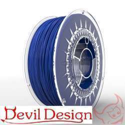 3D Filament - 1.75mm PETG - super blue - 1Kg - Devil Design