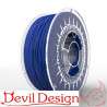 Filamento 3D - 1.75mm PETG - super Azul - 1Kg - Devil Design