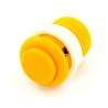 Push button OFF-(ON) Arcade microswitch Ø33mm 12V/1 AMP - Yellow