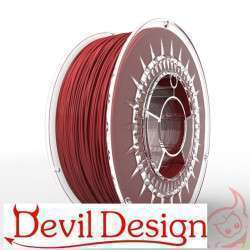Filamento 3D - 1.75mm PETG - Rojo - 1Kg - Devil Design