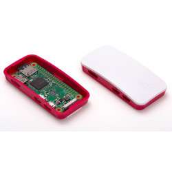 Official White/Red Case with 3 Raspberry Pi Zero Cases 