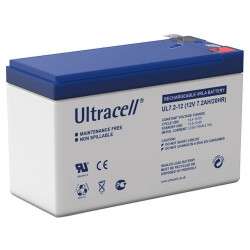 Batería de Plomo  - 12V 7.2A- Ultracell