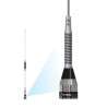 Steelbras AP0187 - Mobile antenna for CB with coil with spring