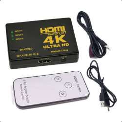 Comutador HDMI 4K 3X1 (3IN-1OUT) 