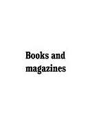 Livros e Revistas